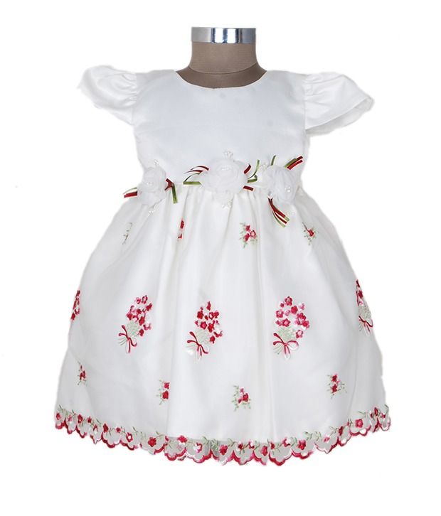 pure white frock