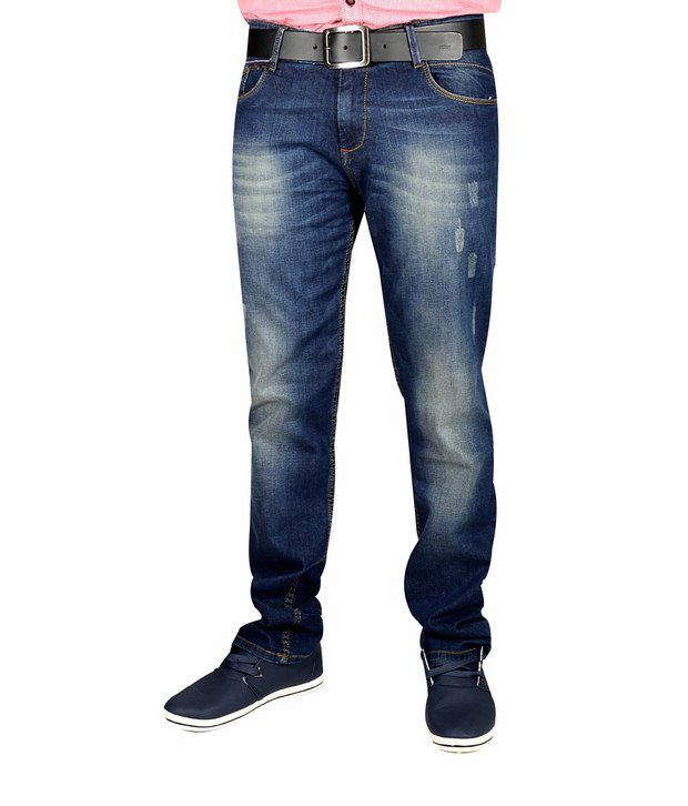 Sting Blue Slim Fit Jeans - Buy Sting Blue Slim Fit Jeans Online at ...