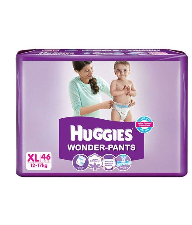 Huggies Wonder Pants-XL Size (Extra Large)-46Pcs: Buy Huggies Wonder ...