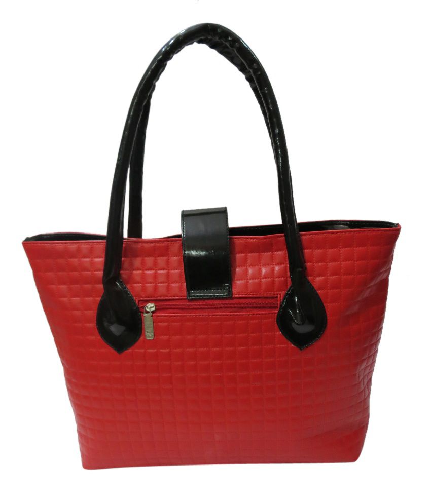 Indiana Ind-301Red Tote Bag - Buy Indiana Ind-301Red Tote Bag Online at Best Prices in India on ...