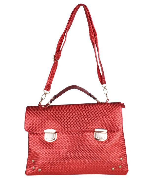 HM HB1109-Maroon Satchel Bag - Buy HM HB1109-Maroon Satchel Bag Online ...