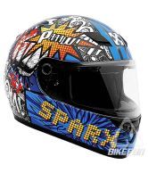 SparX - S-07 - Full Face Helmet - Pow L (580 mm)