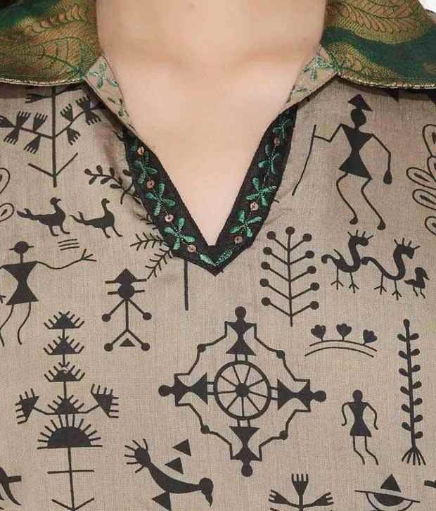 warli print kurti