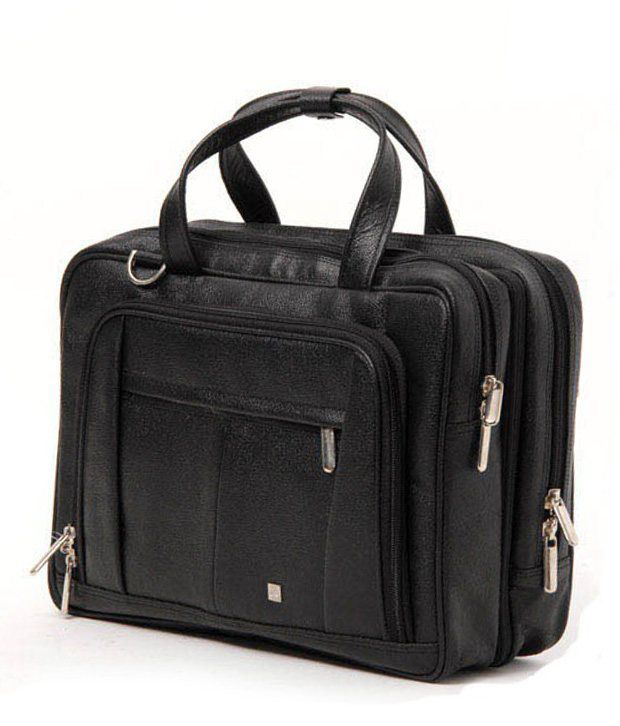 WalletsnBags Full Zip Black Laptop Bag - Buy WalletsnBags Full Zip ...
