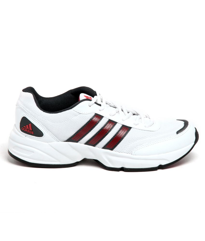 Adidas Snug White & Black Running Shoes - Buy Adidas Snug White & Black ...