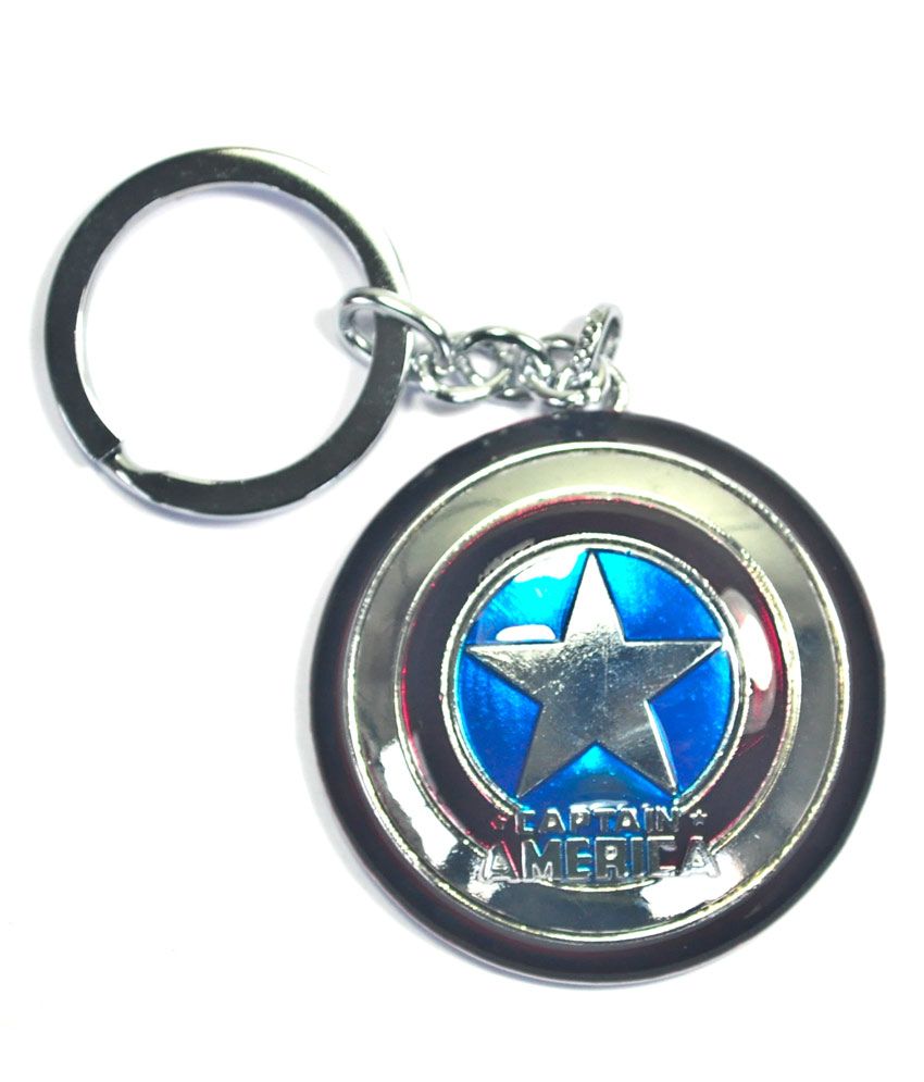 Marvel Captain America Sheild Keychain Buy Online at Low Price in