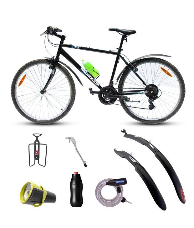 Btwin Rockrider 5.0 Bicycle Combo (with 