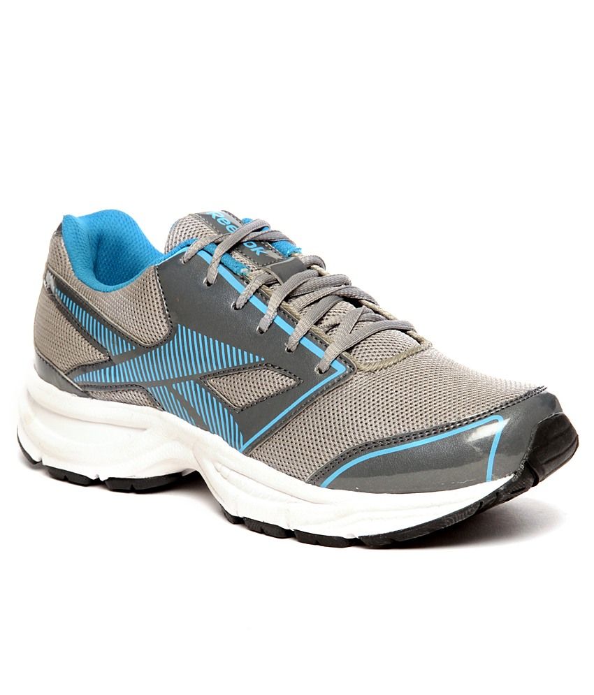 Reebok City Runner Lp Grey &amp; Blue Running Shoes Buy