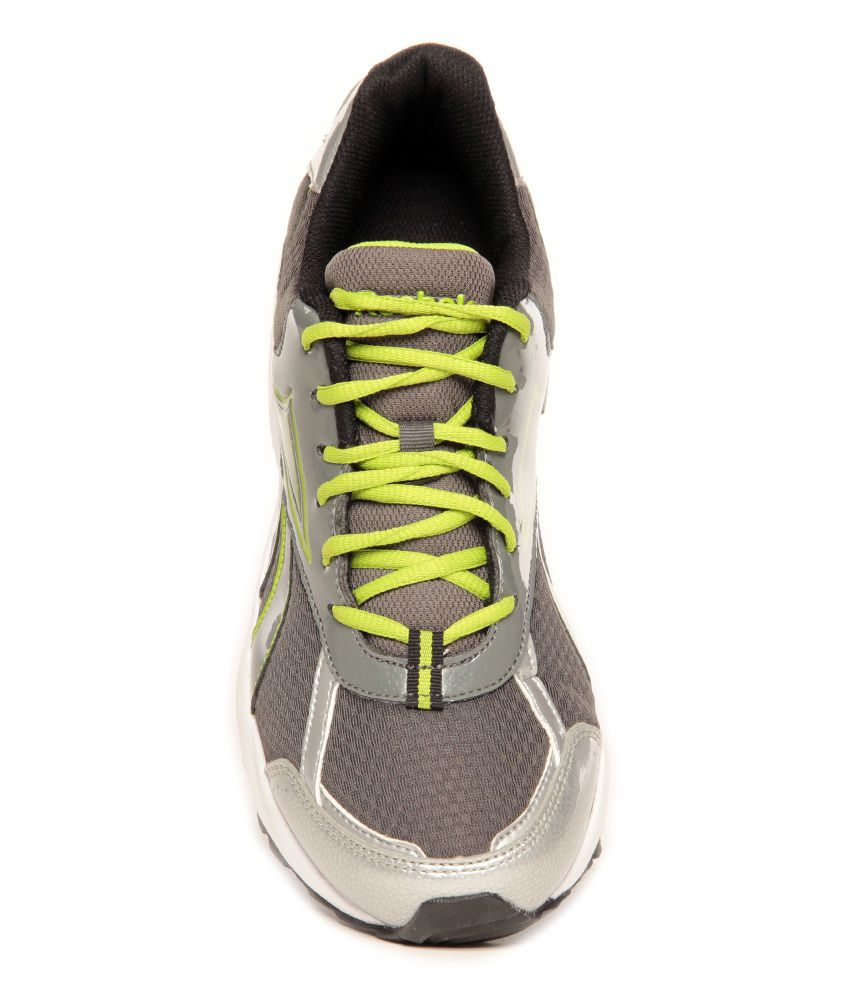Reebok Linea LP Grey & Lime Green Running Shoes - Buy Reebok Linea LP ...