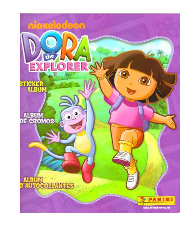 Nickelodeon Dora The Explorer Sticker Album Only No Stickers Imported