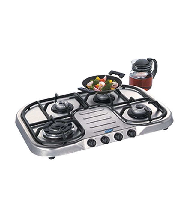 platinum gas cooktop
