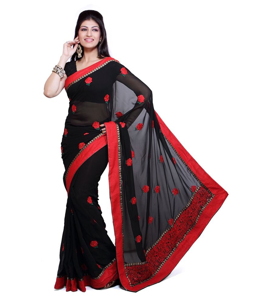 snapdeal party wear saree with price