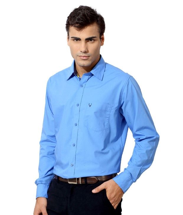 allen solly formal shirts