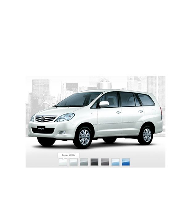 innova car white