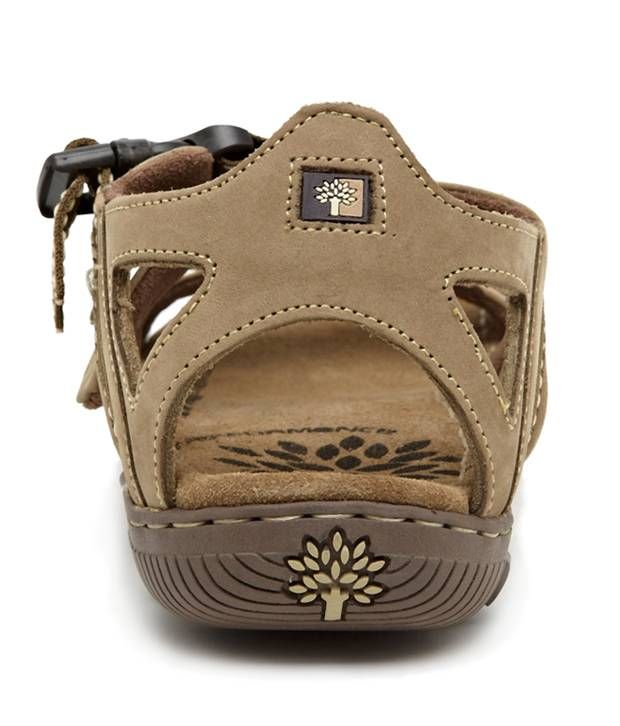 woodland beige sandals