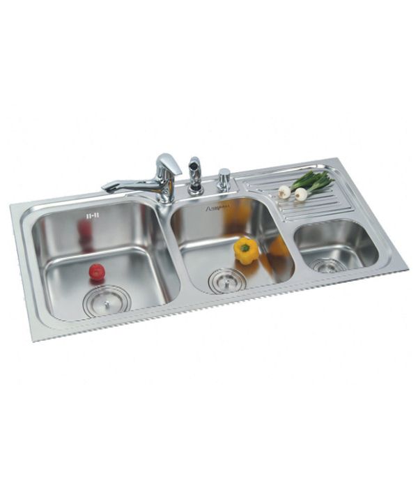 Buy Anupam Triple Bowl Kitchen Sink Online At Low Price In