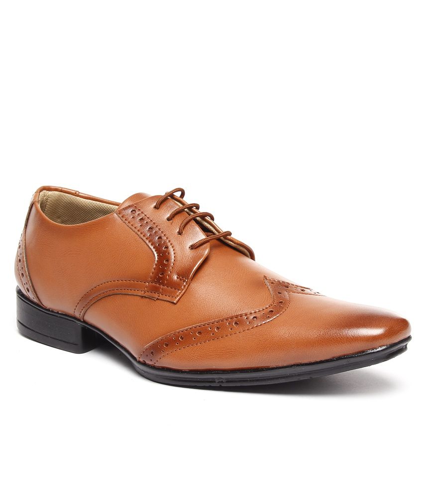 Bacca Bucci Brown Formal Shoes Price in India- Buy Bacca Bucci Brown ...