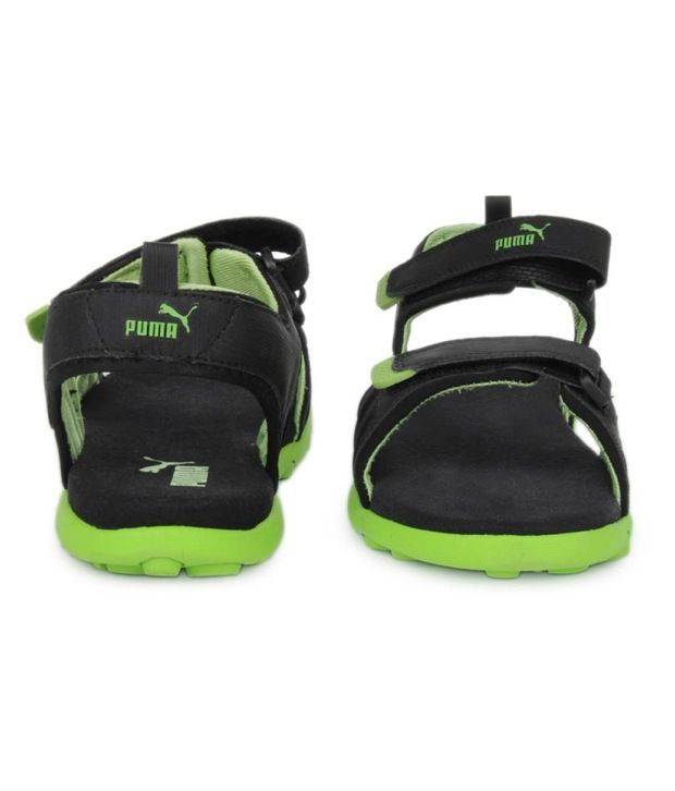 Puma sandals green