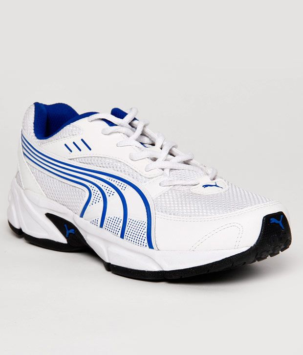 white blue puma