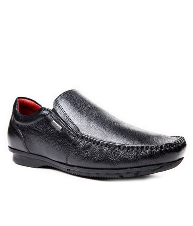red tape slip on formal shoes