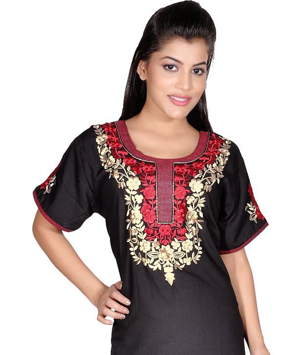 cotton embroidered nighties