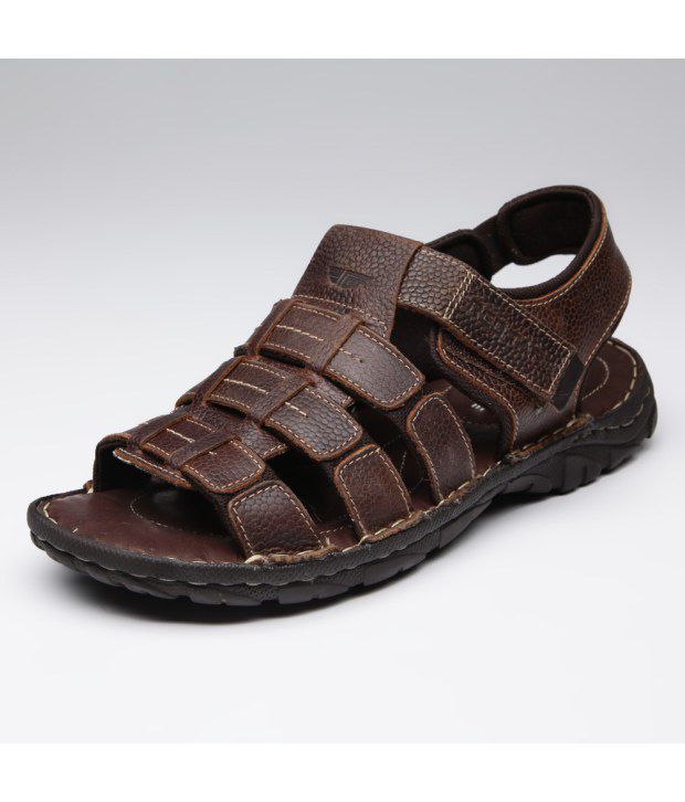 Red Tape Brown Men Pure Leather - Casual Sandals - Buy Red Tape Brown ...