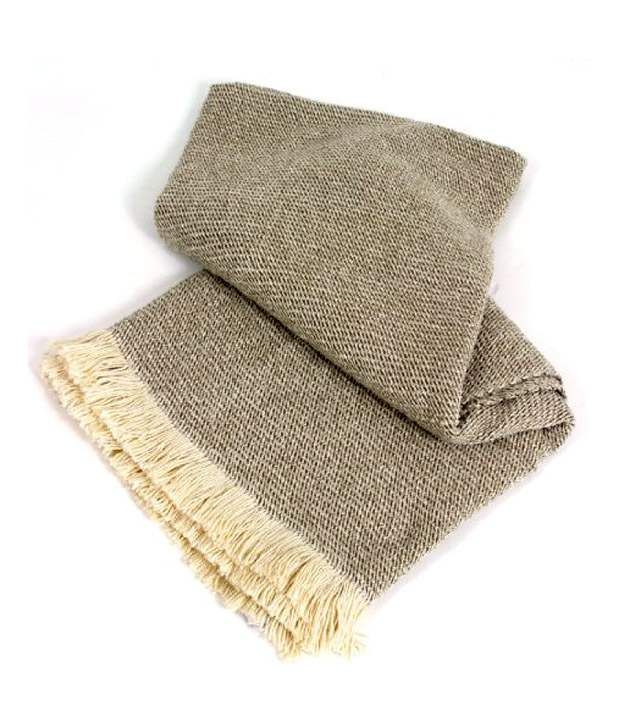 Textillery RJCARA42VMAR Joe Ruggiero Sunbrella Chenille Twill Throw 42