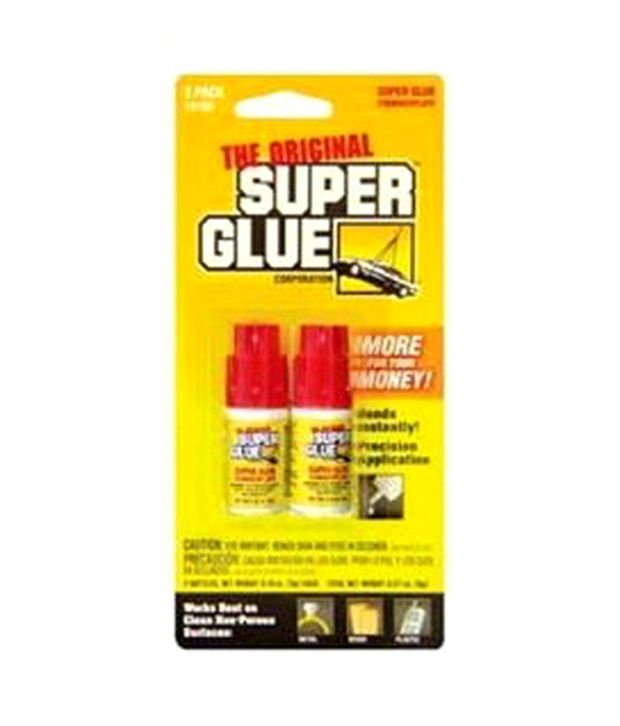 The Original Glue Super Cyanoacrylate (2 bottles with 0.10 Oz each ...