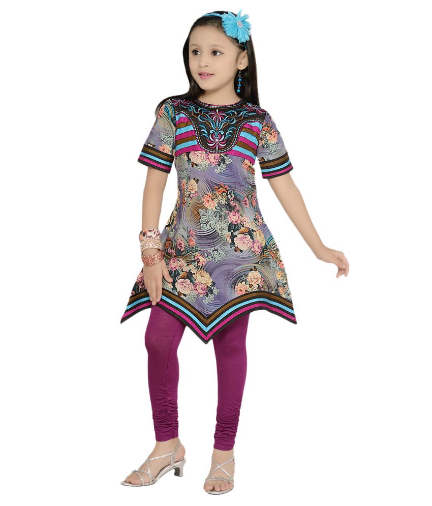 colourful kurti