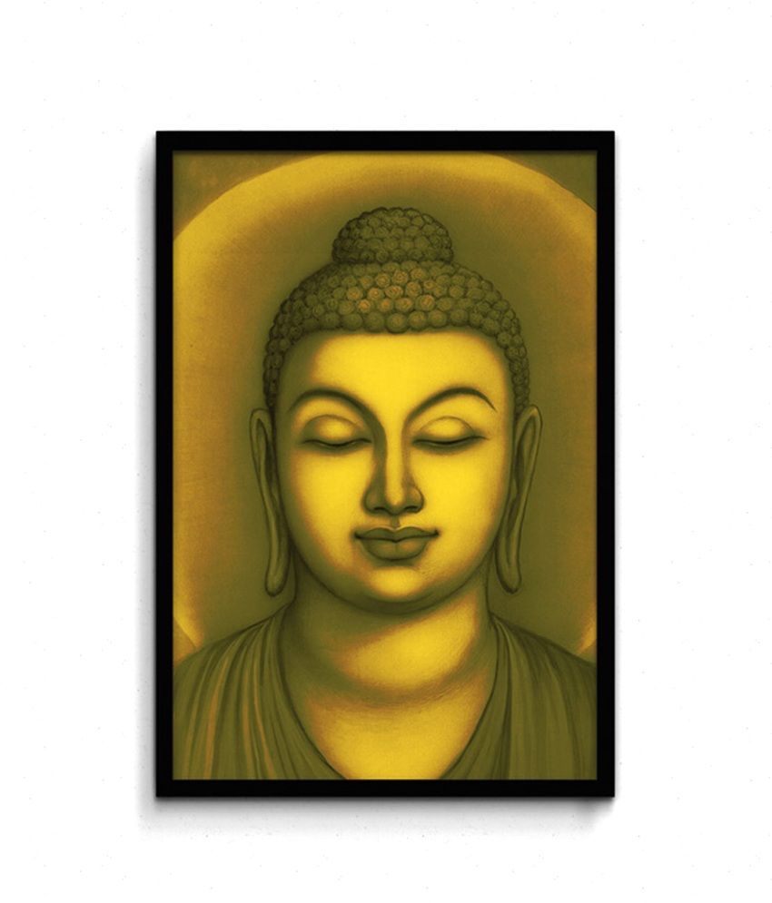 Seven Rays Gautama Buddha Spiritual Framed Poster: Buy Seven Rays ...