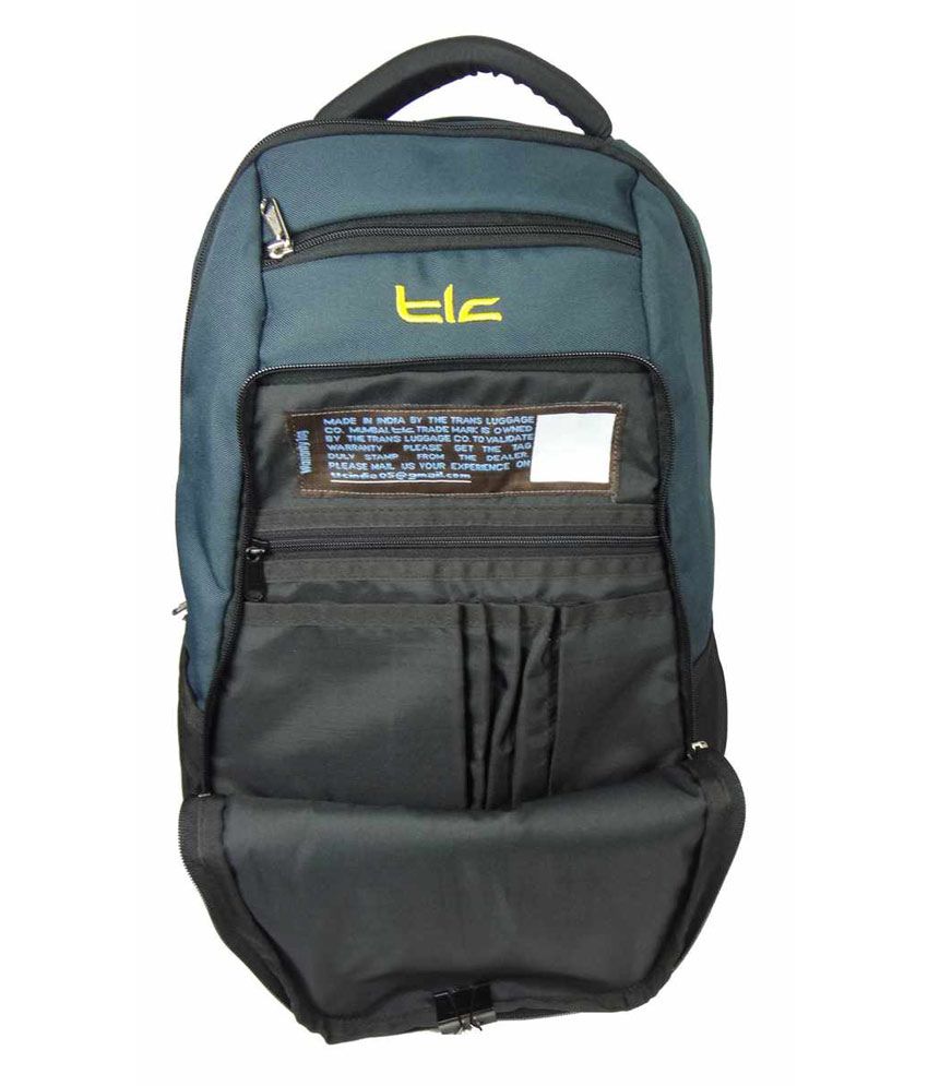 TLC Division Bel Backpack Bag for School College Travelling (Navy