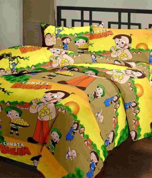chhota bheem bedsheet