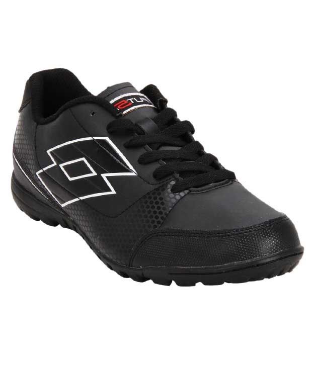 Lotto Football Shoes Price In India Lotto Vincente TF Black Football Shoes - Buy Lotto Vincente TF Black