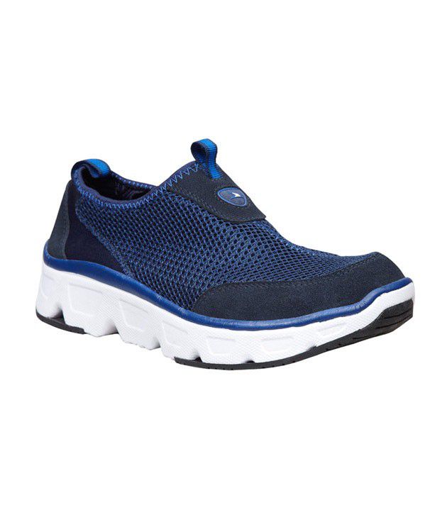 Power Blue Slip On Sports Shoes - Buy 