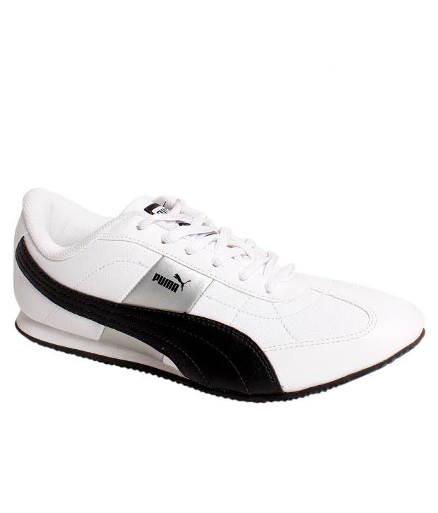 Puma White & Black Sneaker Shoes - Buy Puma White & Black Sneaker Shoes ...