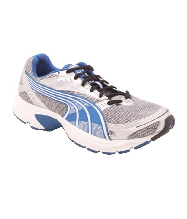Puma Silver White Sports Shoes - Buy Puma White Shoes Online at Best in India on Snapdeal