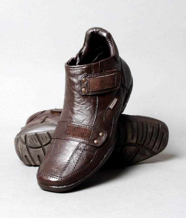 Buckaroo Bravo Brown Slip-on Shoes 