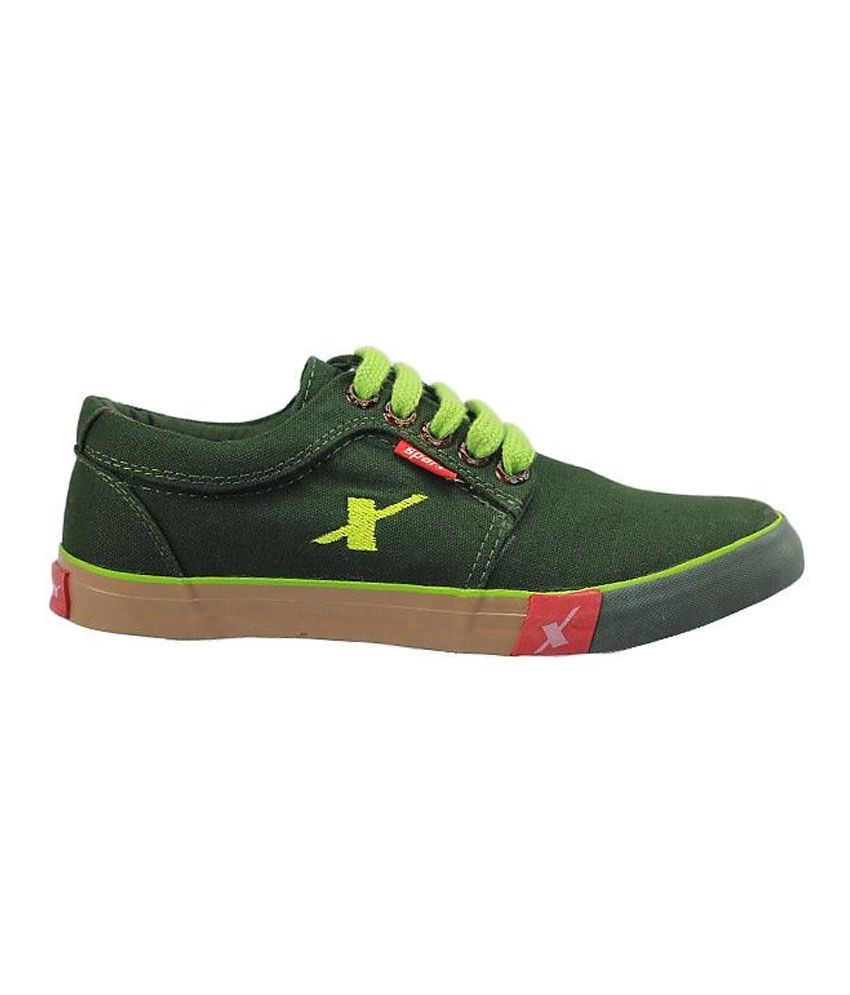sparx shoes green