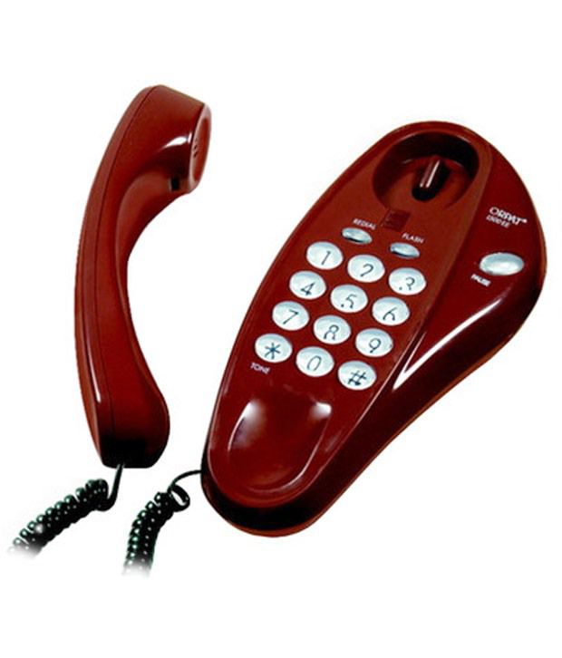     			Orpat 1500 EE Corded Landline phones (Red)