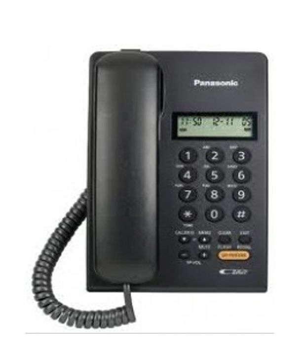Panasonic Kx-tsc62sxb Corded Landline Phone ( Black )