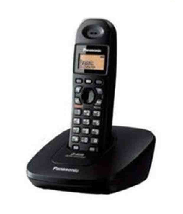 Panasonic Kx-tg3615bx Cordless Landline Phone ( Black )