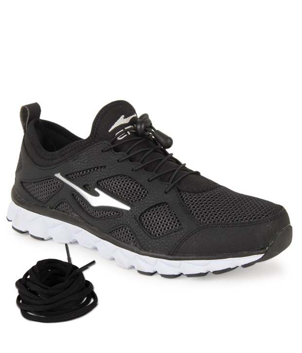 Erke Tough Black Running Shoes - Buy Erke Tough Black Running Shoes ...
