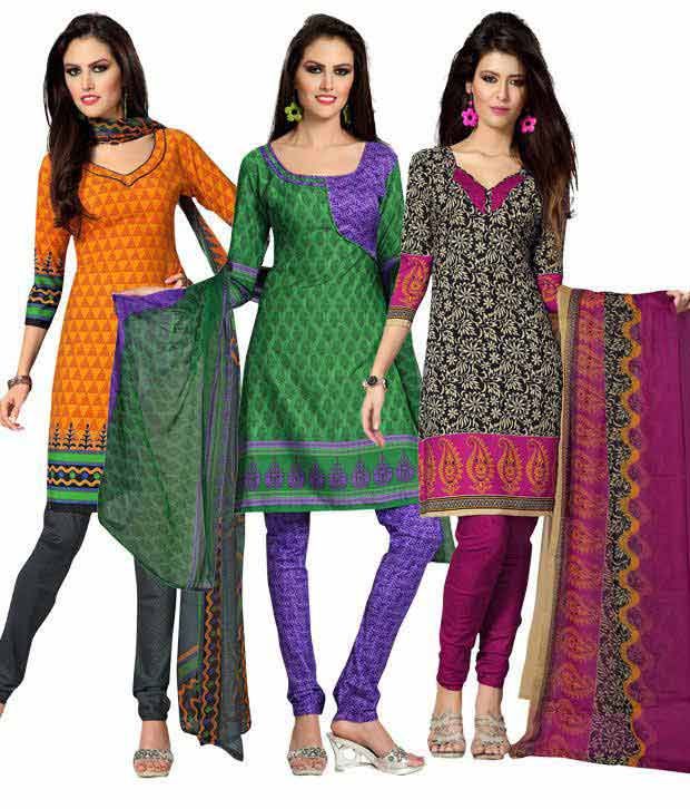 dress material combo pack online