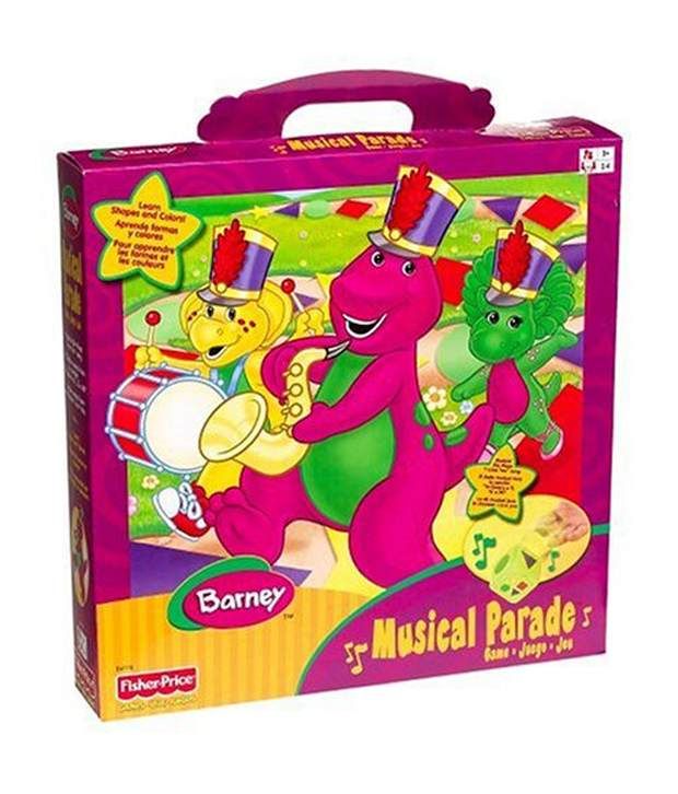 Mattel Barney Musical Parade Board Game(Imported Toys) Buy Mattel