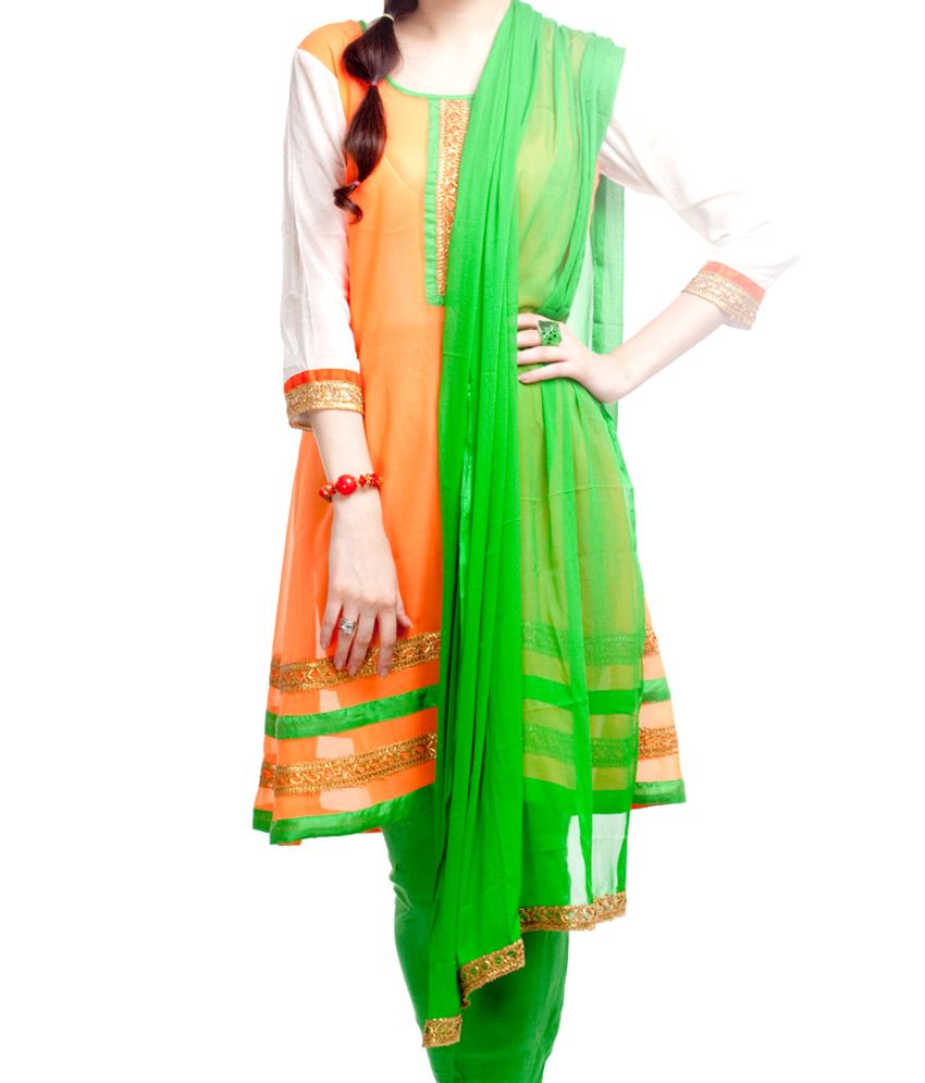 republic day dress for ladies