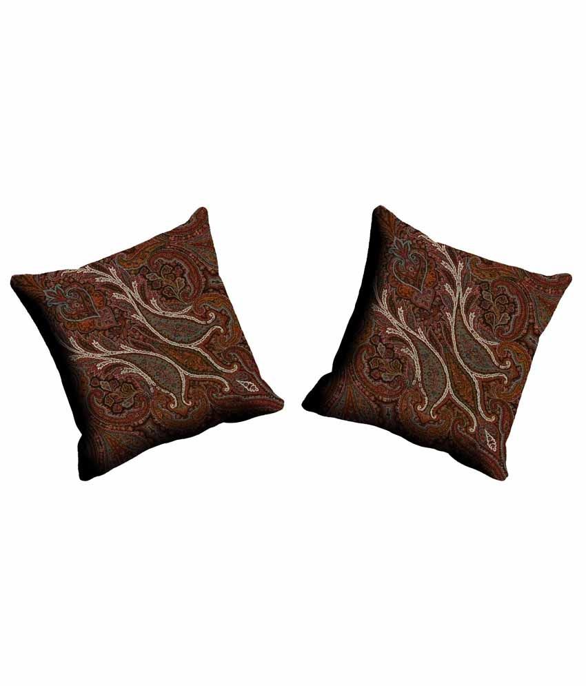 brown cushion covers