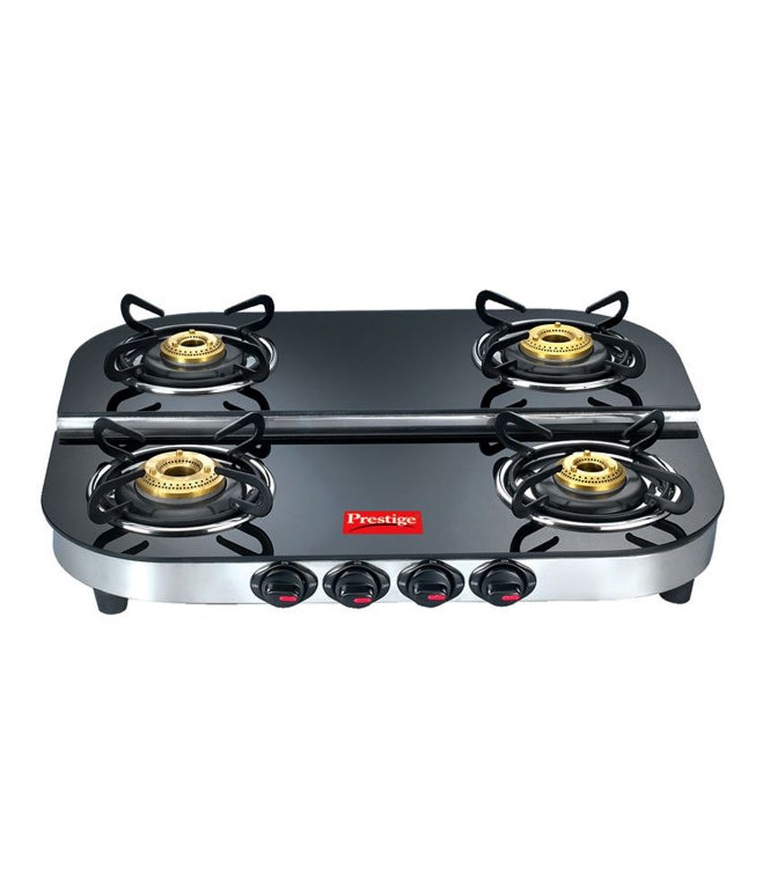 Prestige Dgt 04 Royale Duplex 4 Burner Ss Glass Cooktop Price In