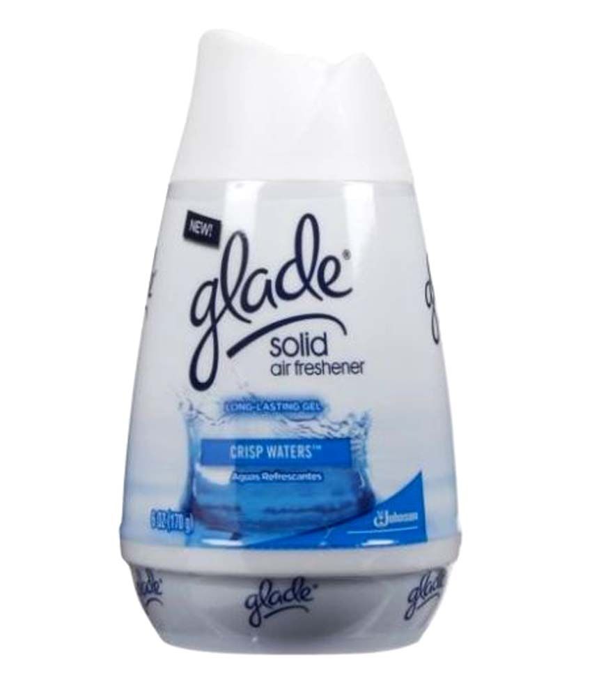 MPI Glade Solid Air Freshener Car Home Office Crisp Waters 170gm Buy