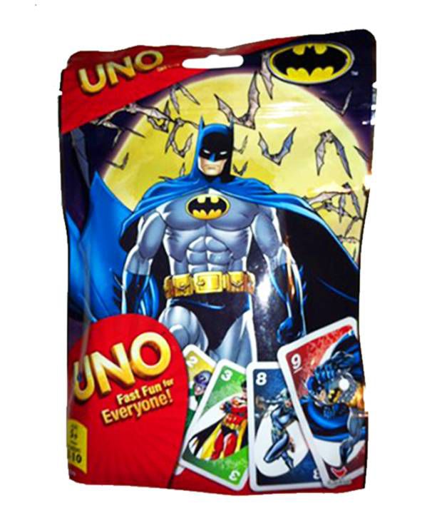 Mattel Batman - UNO Card Game(Imported Toys) - Buy Mattel Batman - UNO Card  Game(Imported Toys) Online at Low Price - Snapdeal