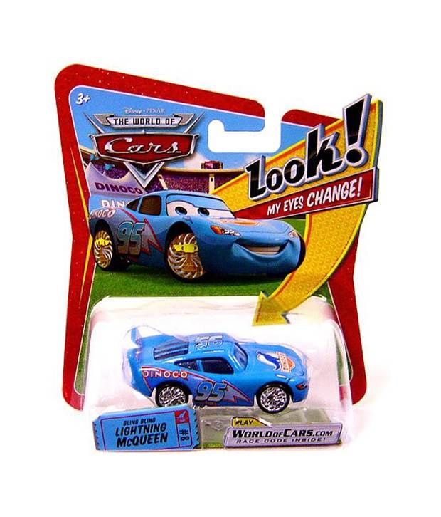 Mattel Disney Pixar Bling Lightning McQueen Car(Imported Toys) - Buy ...